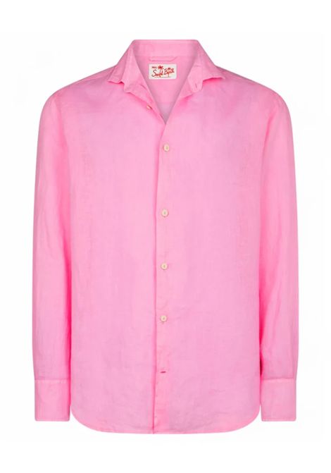 Camicia in lino SAINT BARTH | AGN0001 AGNES00328H LINEN 23 BUBBLEPINK